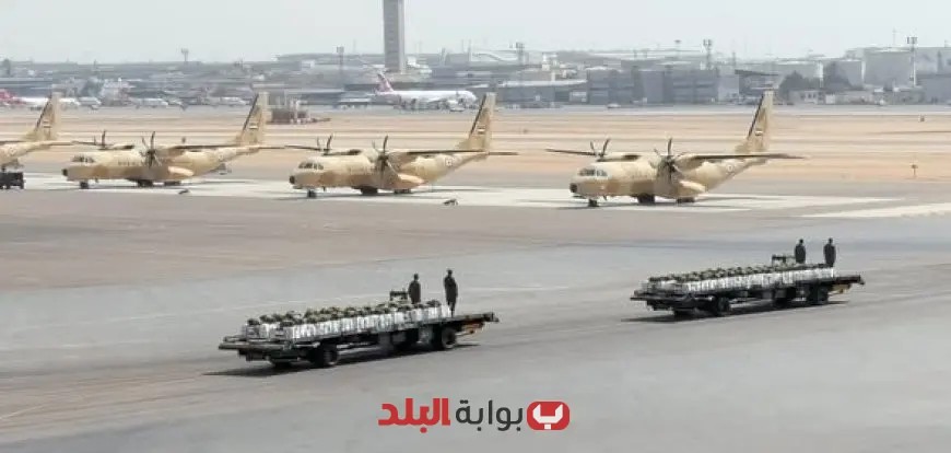 مصر تستمر في إسقاط المساعدات الإنسانية جواً على قطاع غزة مع صور حصرية