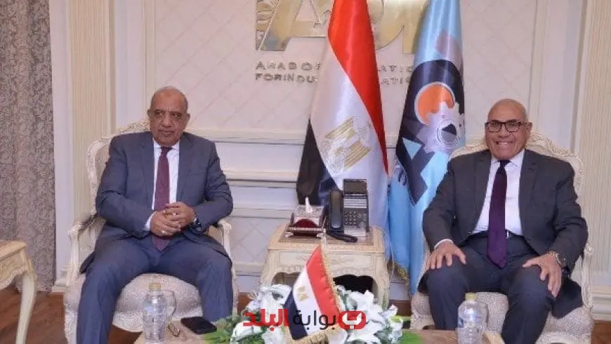 وزير الكهرباء ورئيس الهيئة العربية للتصنيع يطلقان خط إنتاج أبراج كهرباء الجهد العالي لتعزيز البنية التحتية للطاقة