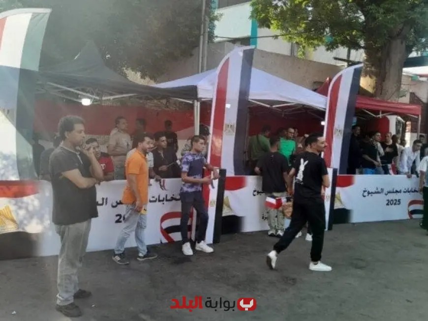 ارتفاع كبير في أعداد الناخبين بلجان الجيزة مع بداية تصويت انتخابات الشيوخ 2025 صور