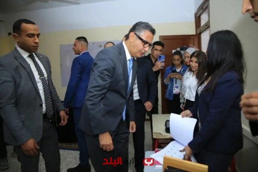 وزير التموين يدلي بصوته في انتخابات الشيوخ ويشدد على أهمية المشاركة كواجب وطني