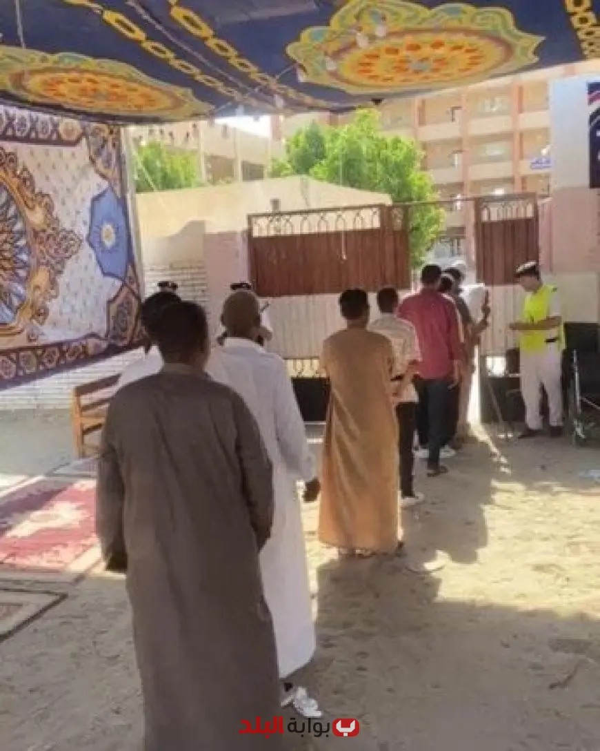 صناديق انتخابات مجلس الشيوخ تجذب الناخبين في بئر العبد شمال سيناء