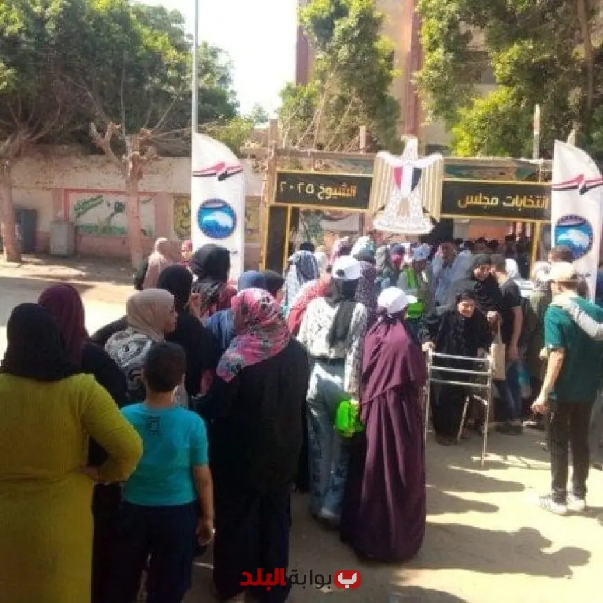 زخم وإقبال غير مسبوق على التصويت في لجان انتخابات مجلس الشيوخ بالشيخ زايد