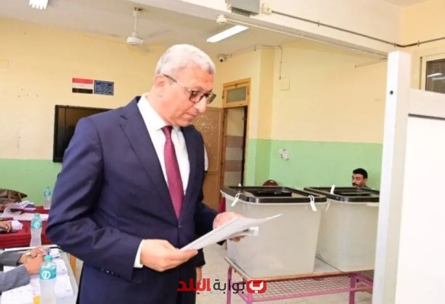 وكيل أول مجلس النواب يشارك بفاعلية في انتخابات الشيوخ 2025