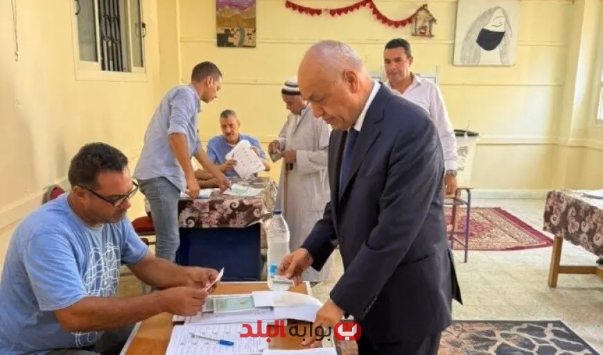 مصطفى بكري يشارك في انتخابات مجلس الشيوخ ويظهر في صور خاصة