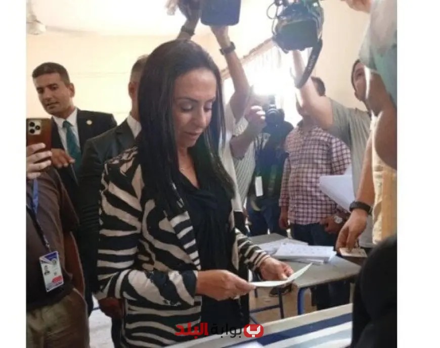 وزيرة التضامن الاجتماعي تشارك في التصويت بانتخابات مجلس الشيوخ 2025