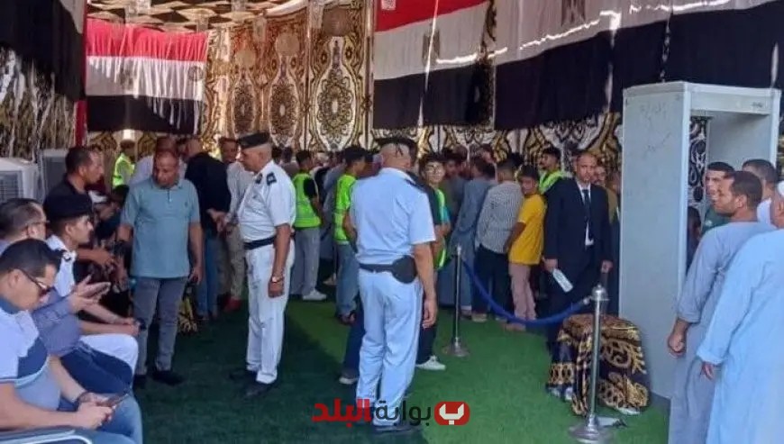 نجت بفضل الله قاضية من حادث سقوط مروحة داخل لجنة انتخابية في المنوفية