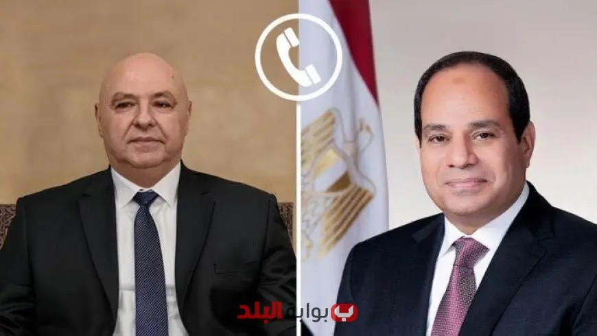 الرئيس السيسي يعزز دعم مصر القوي لسيادة لبنان واستقرار أراضيه