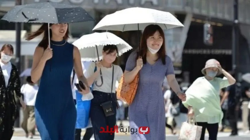 اليابان تشهد ارتفاعاً تاريخياً في درجات الحرارة يصل إلى 41.6 درجة مئوية