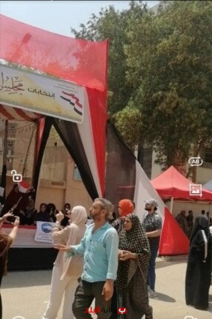 انتخابات الشيوخ 2025 تشهد إقبالا كبيرا من النساء والشباب في لجان الهرم للإدلاء بأصواتهم