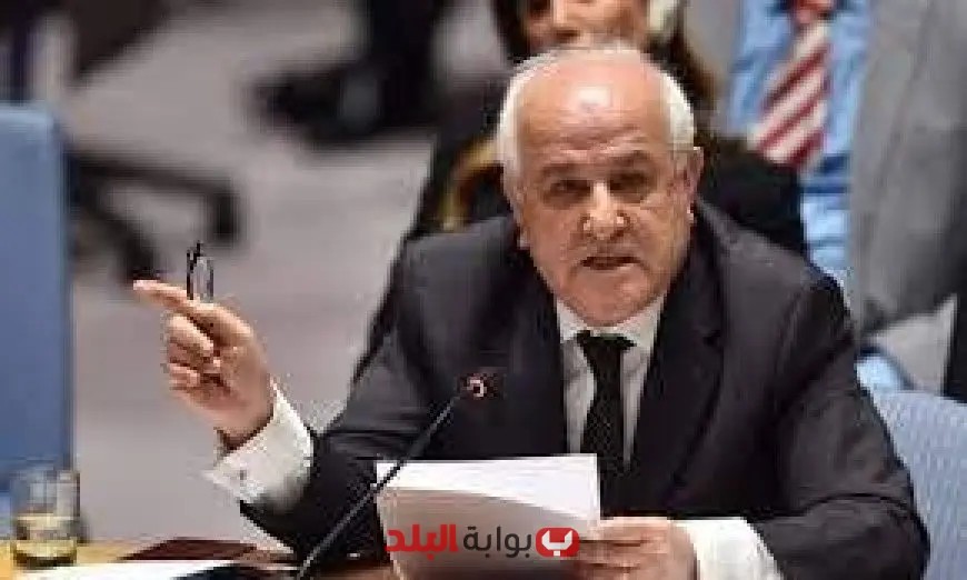 مندوب فلسطين لدى الأمم المتحدة يؤكد عدم وجود مبرر لقتل 60000 فلسطيني