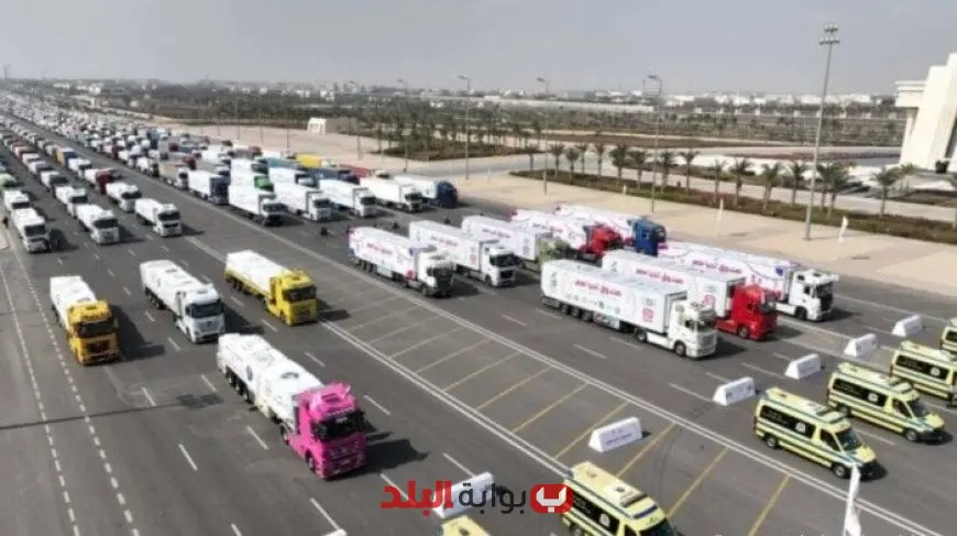 20 ألف طن من المساعدات الإنسانية المصرية تصل غزة منذ انطلاق القافلة الأولى عبر القاهرة الإخبارية
