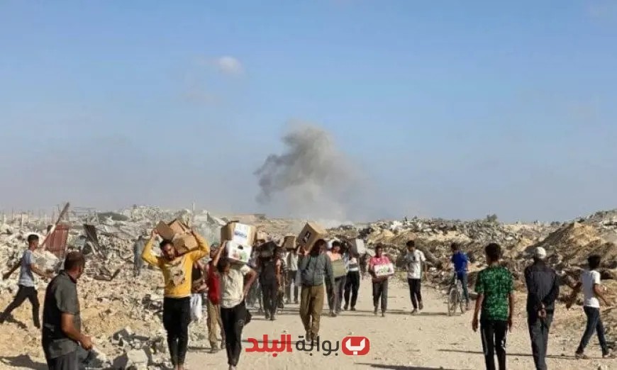 الاحتلال يفتتح النار بكثافة على المنتظرين للحصول على المساعدات شمال رفح في فلسطين
