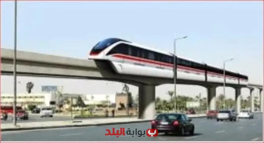 تحويلات مرورية مهمة أثناء أعمال إنشاء مشروع المونوريل في الجيزة
