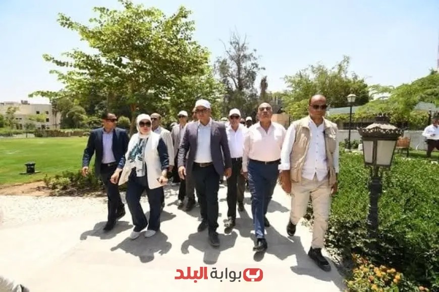 وزير الإسكان ومحافظ القاهرة يزوران مشروع حدائق تلال الفسطاط ويستعرضان مكوناته في مصر القديمة