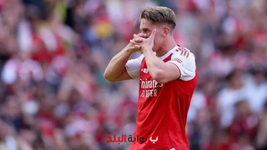 جيوكيريس يسجل أول أهدافه مع أرسنال ويحتفل بأسلوبه الفريد