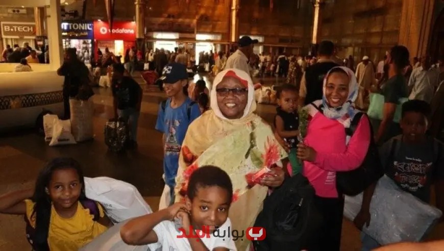 استئناف تشغيل القطار الرابع لدعم العودة الطوعية للأشقاء السودانيين مع فيديو وصور
