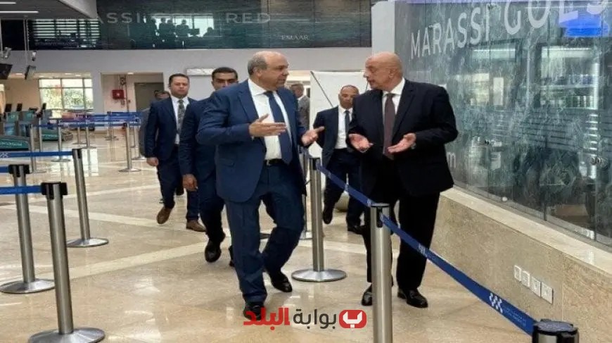 وزير الطيران يزور مطار العلمين الدولي لمتابعة سير العمل واستقبال الزوار السياحيين