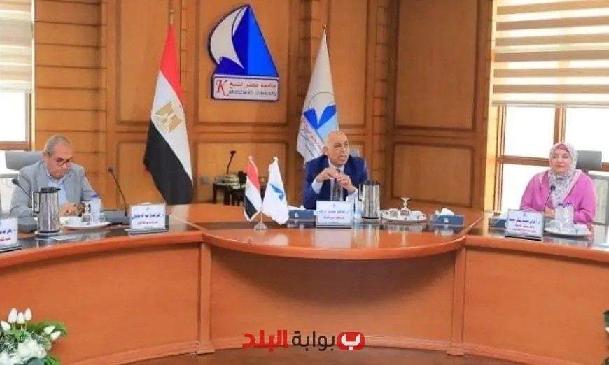 اجتماع مجلس عمداء جامعة كفر الشيخ يركز على النشر العلمي والتوعية المجتمعية