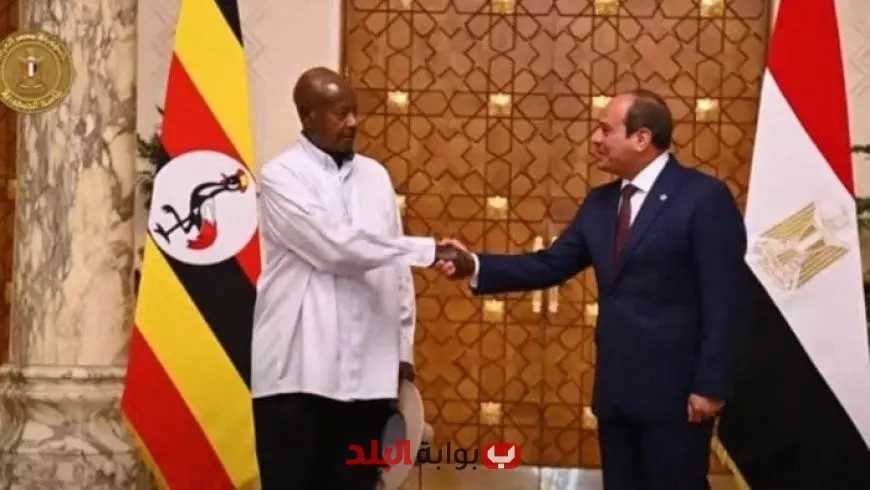 الرئيس الأوغندي يعبر عن امتنانه للرئيس السيسي لدعمه في توفير الأمصال لأوغندا