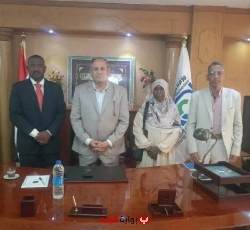 رئيس البحوث الزراعية يناقش مع مدير مركز البحوث البستانية في السودان تبادل الخبرات والابتكارات الزراعية