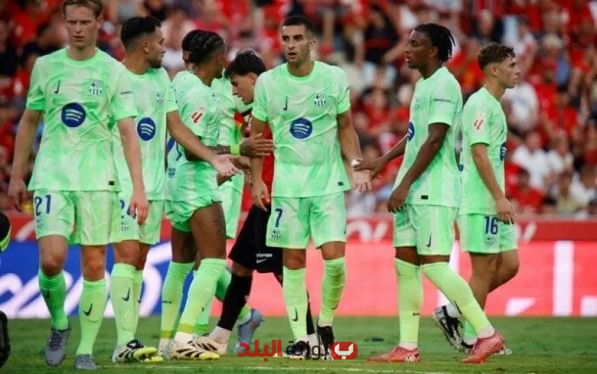 برشلونة يحقق انتصاراً ساحقاً على ريال مايوركا بثلاثية في الدوري الإسباني