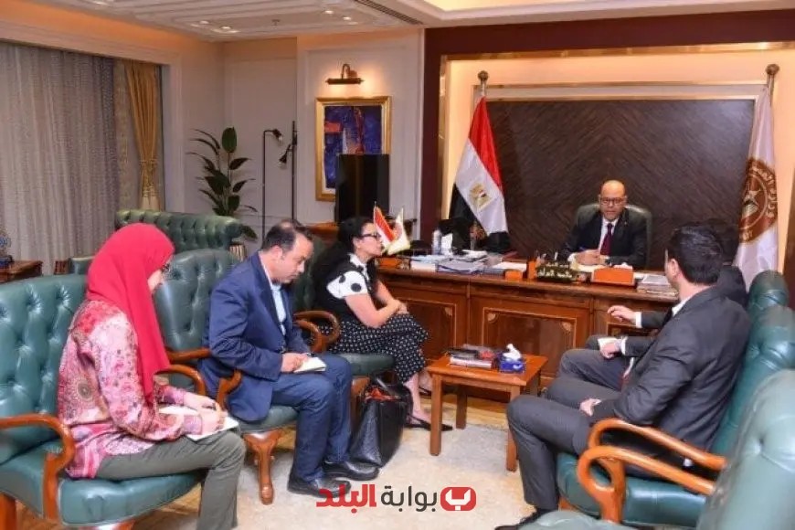 جبران يستعرض مع ماغنت بلتون آفاق التعاون في تطوير الموارد البشرية والمهارات المهنية