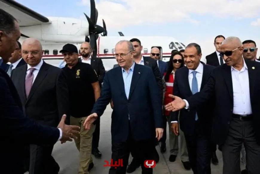 بث مباشر رئيس الوزراء الفلسطيني ووزير الخارجية المصري يصلان إلى معبر رفح البري
