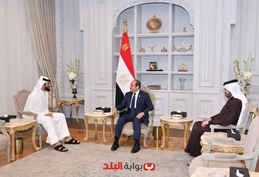 الرئيس السيسي ومستشار الأمن الوطني البحريني يعززان التعاون بين مصر والبحرين