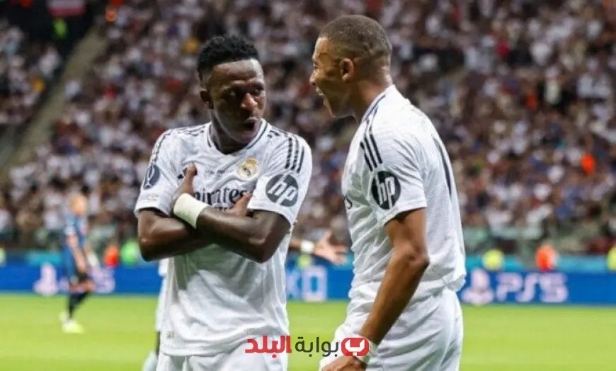 فينيسيوس ومبابي يتألقان في المباراة الافتتاحية لريال مدريد ضد أوساسونا في الليجا