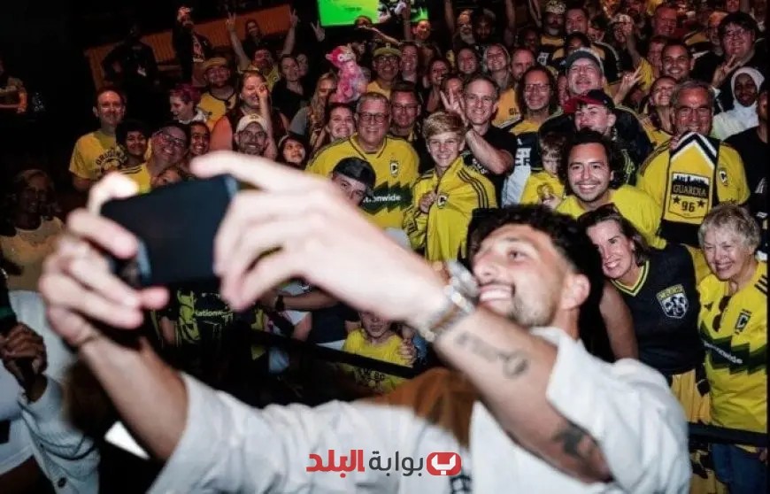 الدوري الأمريكي يحتفي برفع علم فلسطين في المدرجات تكريما لوسام أبوعلي