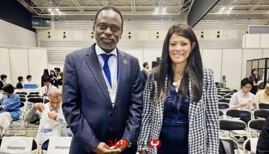 المشاط تبحث إمكانيات التعاون المشترك مع رئيس جامعة الأمم المتحدة UNU