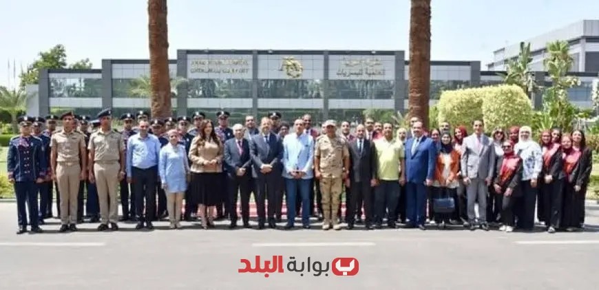 طلاب الأكاديمية العسكرية والإعلاميون يزورون الشركة العربية العالمية للبصريات في رحلة ميدانية مميزة