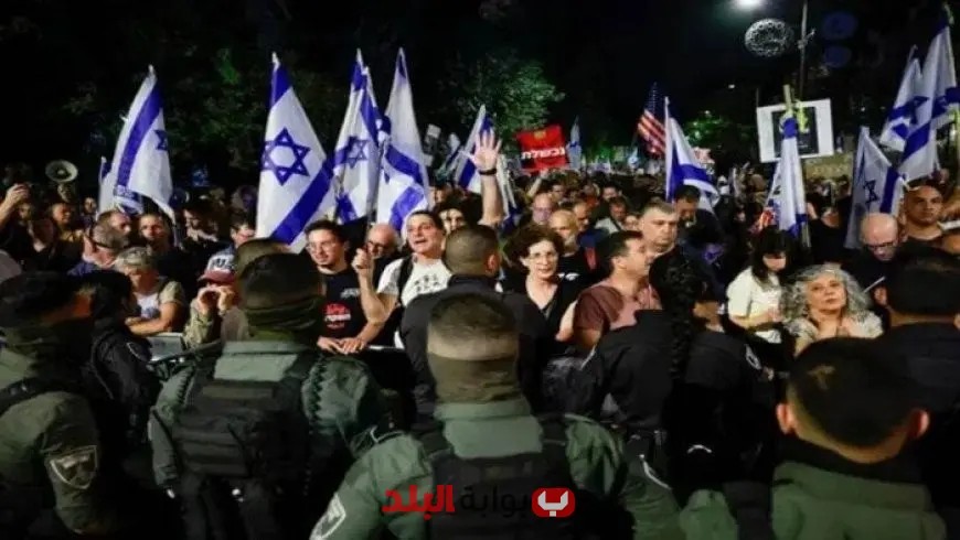 تظاهرات حاشدة في تل أبيب للمطالبة بصفقة تبادل الأسرى ووقف النزاع العسكري