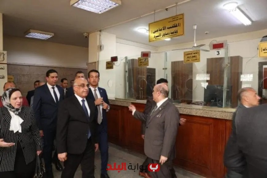 وزير العدل يزور مشاريع إنشاء محكمة الأسرة في البساتين ودار السلام والمعادي
