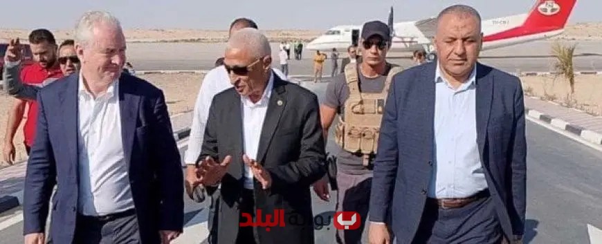 وفد من مجلس الشيوخ الأمريكي يتفقد معبر رفح ومخازن المساعدات الإنسانية