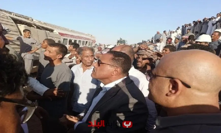 حادث قطار مطروح ينفي المحافظ اصطدامه بلودر ويكشف الأسباب الحقيقية وراء الحادث