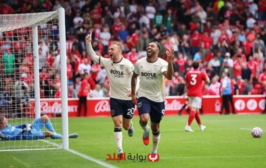 وست هام يحقق انتصارًا رائعًا على نوتنجهام بثلاثية في مسابقة الدوري الإنجليزي