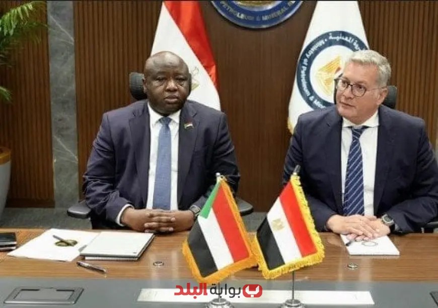 وزير البترول يلتقي نظيره السوداني لبحث تعزيز التعاون في قطاع التعدين