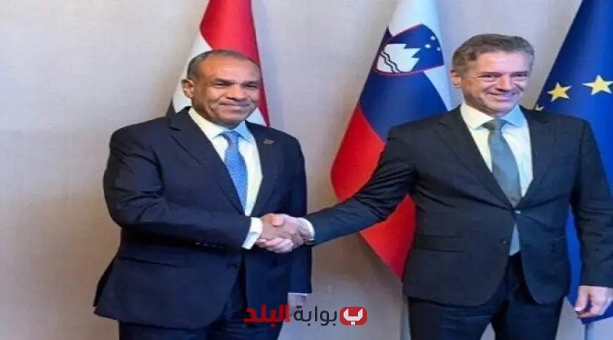 وزير الخارجية يناقش مع رئيس وزراء سلوفينيا تعزيز أوجه التعاون الثنائي