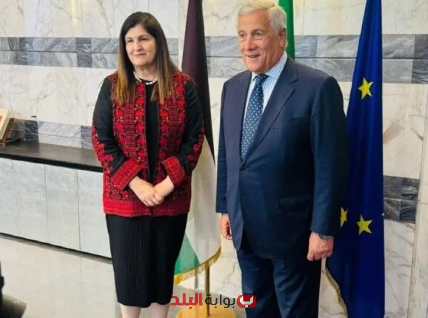وزير خارجية فلسطين وإيطاليا يتفقان على أهمية تعزيز الجهود الدولية لوقف الحرب في غزة