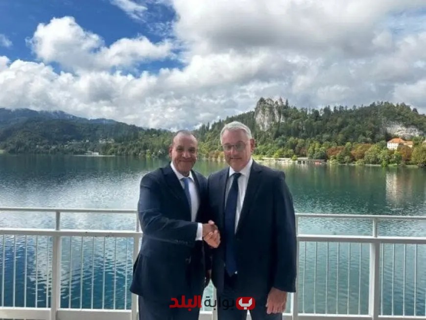 وزير الخارجية يناقش التعاون مع وزير الاقتصاد والسياحة السلوفيني في منتدى بليد 2025