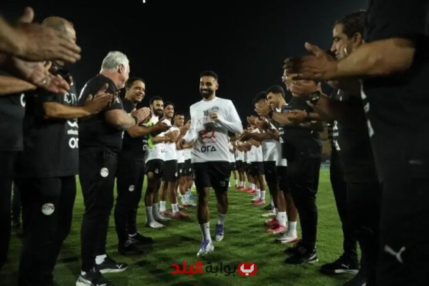 ممر شرفي لمحمد صلاح من منتخب مصر قبل مباراة أثيوبيا مع صور مميزة
