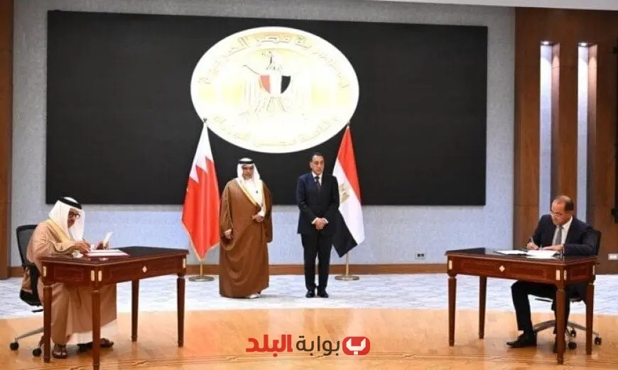 مدبولي وولي عهد البحرين يوقعان 8 وثائق استراتيجية لتعزيز التعاون الثنائي