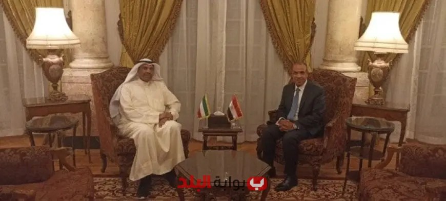 لقاء وزير الخارجية مع نظيره الكويتي لتعزيز أواصر التعاون الثنائي