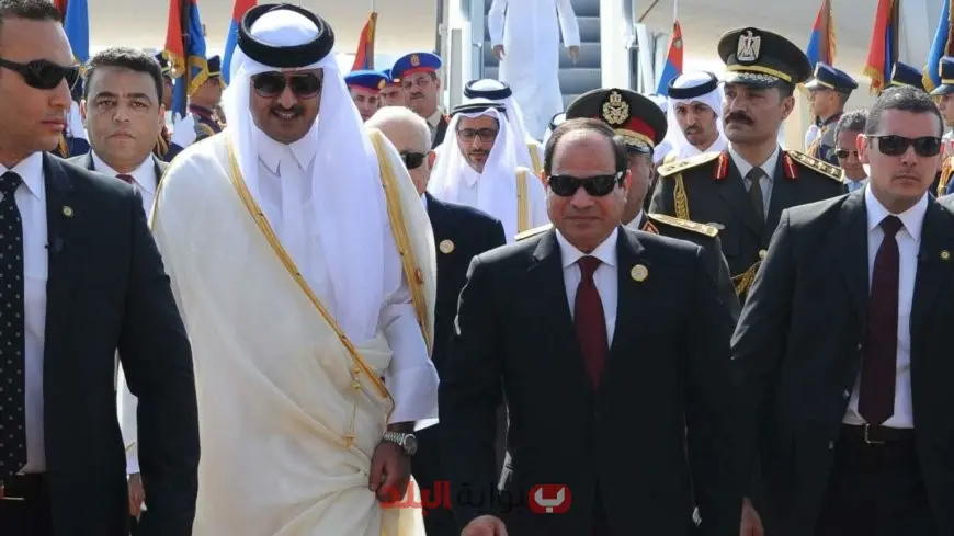 مصر وقطر تؤكدان التزامهما بوقف العدوان على غزة وتعزيز العلاقات الثنائية