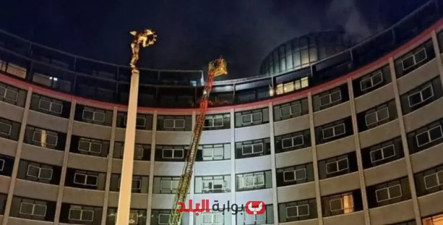 حريق هائل في مبنى سكني غربي لندن كان مركزاً لهيئة الإذاعة البريطانية سابقاً