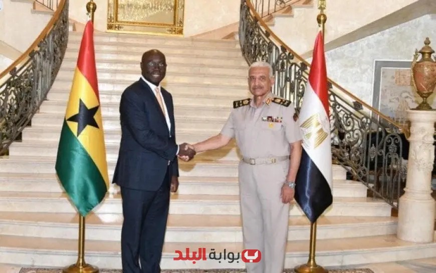 عبد المجيد صقر يتمنى تعزيز التعاون مع وزير المالية والتخطيط الاقتصادي ووزير الدفاع بالإنابة في غانا