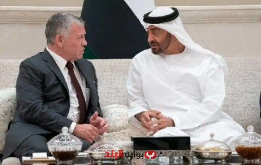العاهل الأردني ورئيس الإمارات يعززان الدعم لفلسطين ويرفضان الإجراءات الإسرائيلية التي تهدد استقرار المنطقة