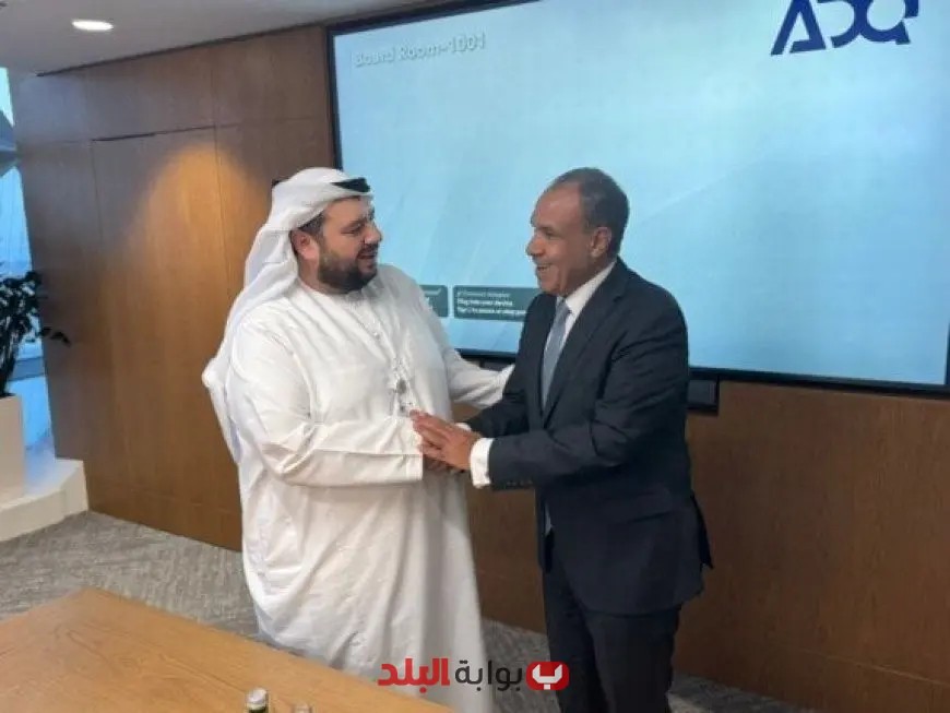 وزير الخارجية يناقش تعزيز التعاون الاستثماري بين الإمارات وبلاده