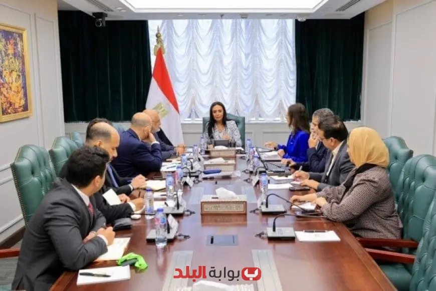 مايا مرسي تعقد لقاءًا مع المدير التنفيذي لمصر في مجموعة البنك الدولي لتعزيز التعاون الاقتصادي